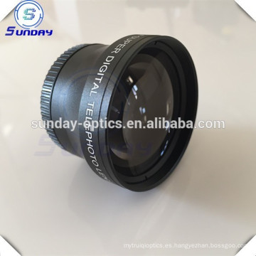 Lentes telefoto montaje amenaza 30 mm / 37 mm / 52 mm / 58 mm / 67 mm / 72 mm